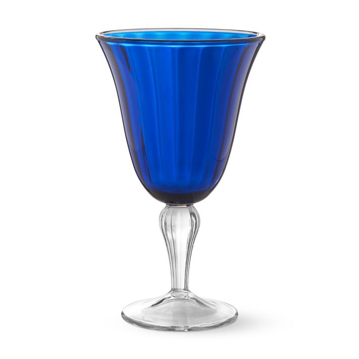 Aerin Lauder雅诗兰黛威廉姆斯索诺玛Blue室外高脚杯，集4