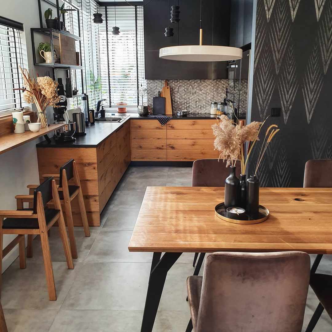 厨房瓷砖地板想法