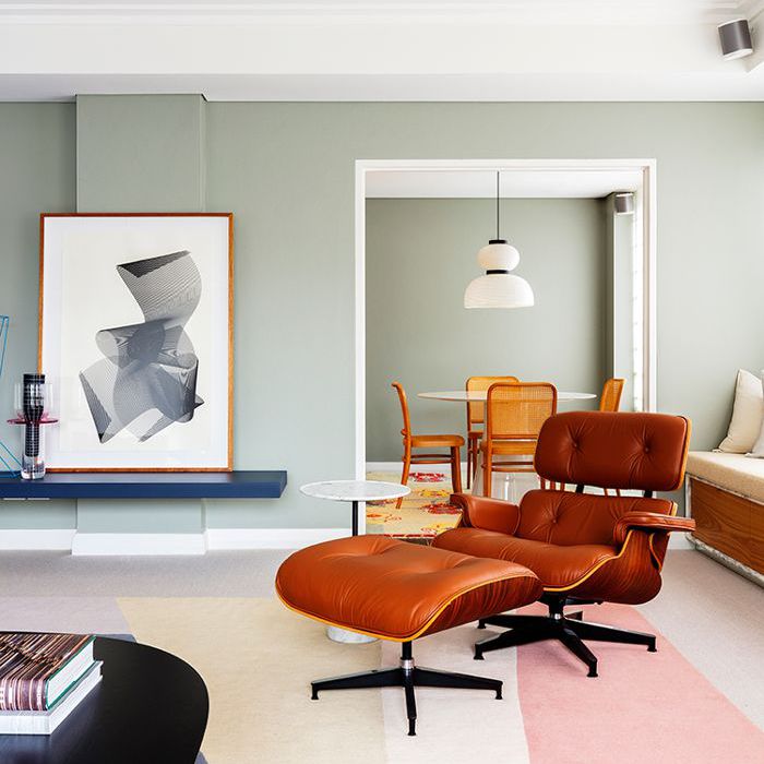 颜色阻断客厅地毯