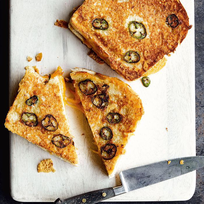 jalapeño辣椒巴马地壳烤乳酪