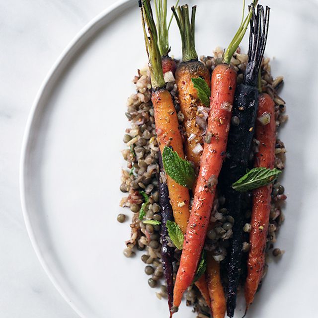 最佳蔬菜食谱武豪斯，烤胡萝卜