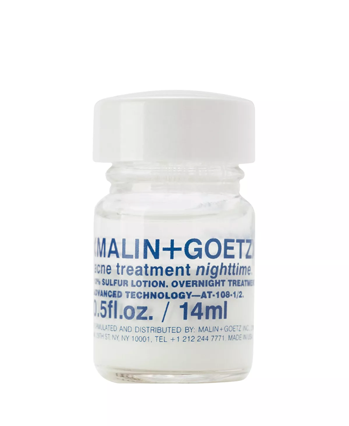 马林和戈茨痤疮治疗夜间