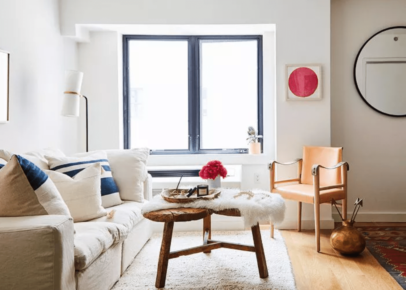 小面积地毯定义的生活空间