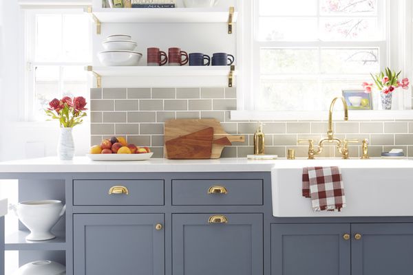 厨房瓷砖地板想法