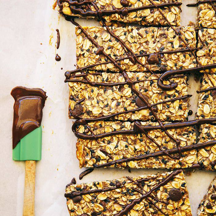 香蕉面包燕麦棒