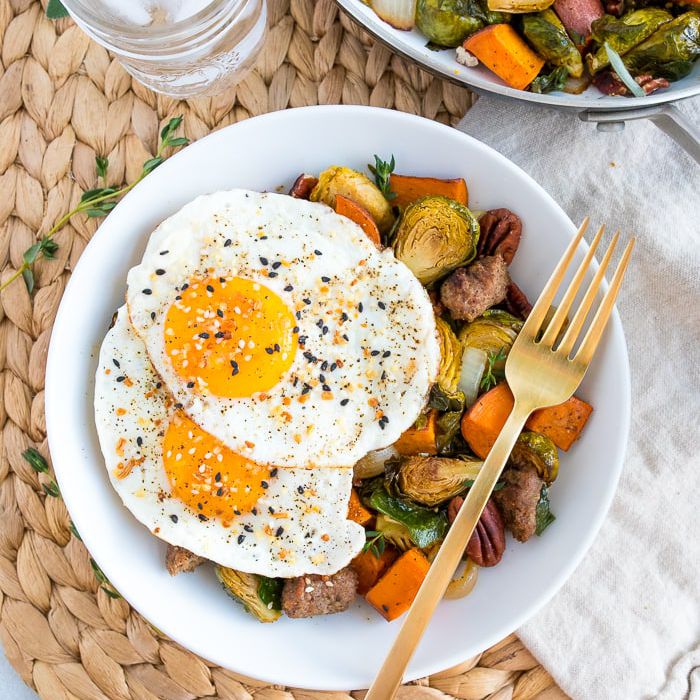 最好的旧石器食谱-吃鸟食，红薯杂烩