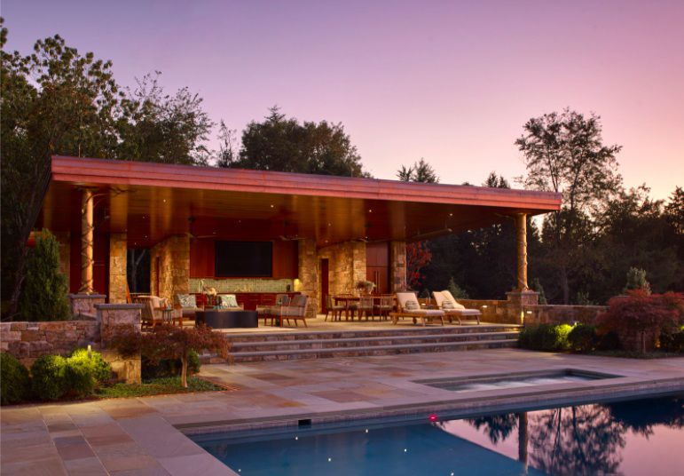 独立式户外客厅