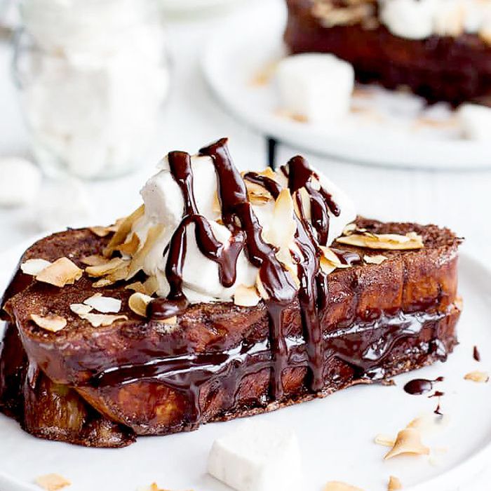 巧克力法式吐司