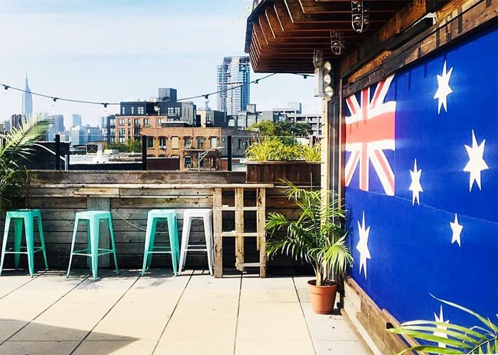 纽约市的屋顶餐厅-北领地