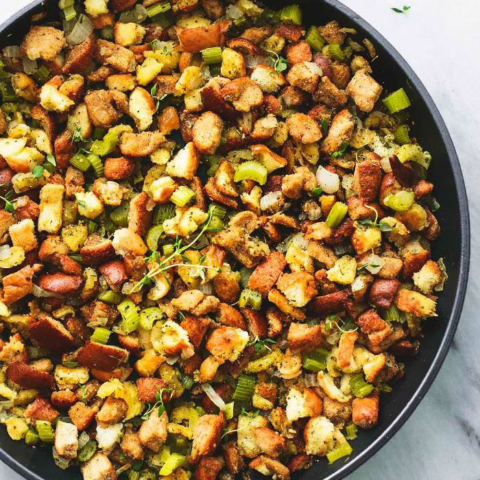 Friendsgiving食品理念 - 感恩馅