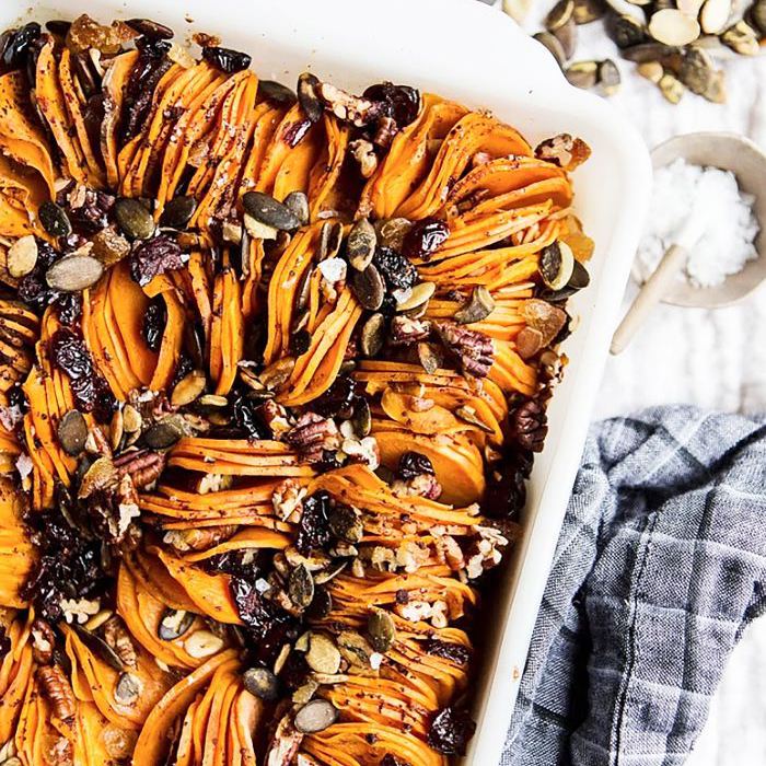 Friendsgiving食品理念 - 甘薯砂锅