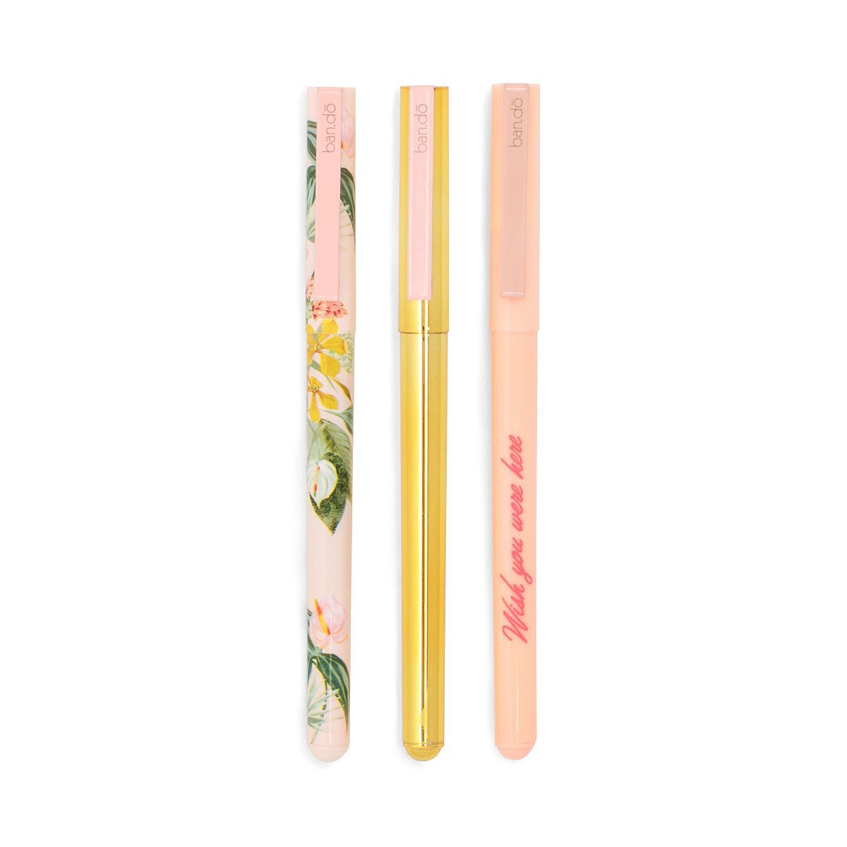 天堂的问候写在钢笔上，一套三支